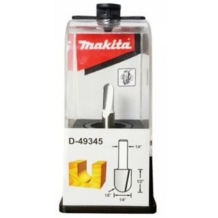 Fresa Media Caña Larga, Vas 1/4" * D 1/4" * L Util 1/2" * L. Total 1-3/4" * R 1/8" Makita