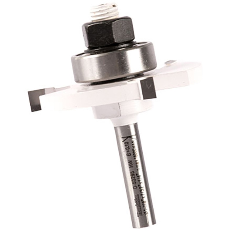 [D-50295] Fresa Ranuradora 3F C.R., Vas 1/4" * D 1-7/8" * L. Util 7/32" * L. Total 2-5/16" * P.C, 1/2" Makita