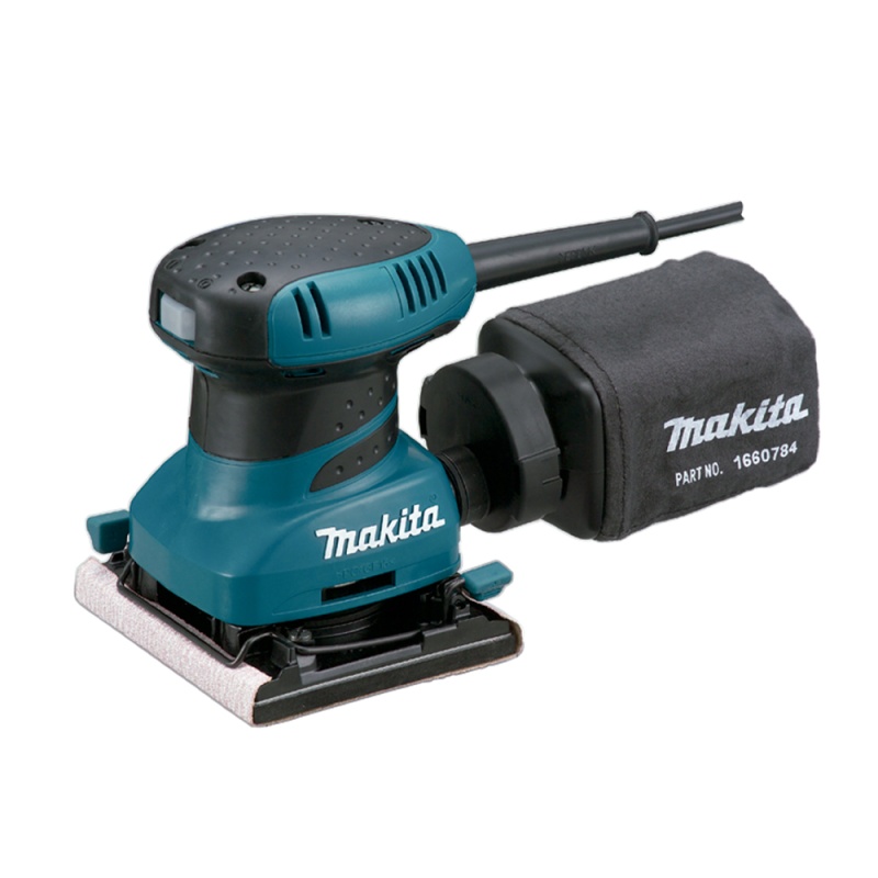 [BO4556] Lijadora Orbital 1/4 Pliego 112 X 102 Mm. 200W. 14,000 Opm. 1.1Kg. Makita