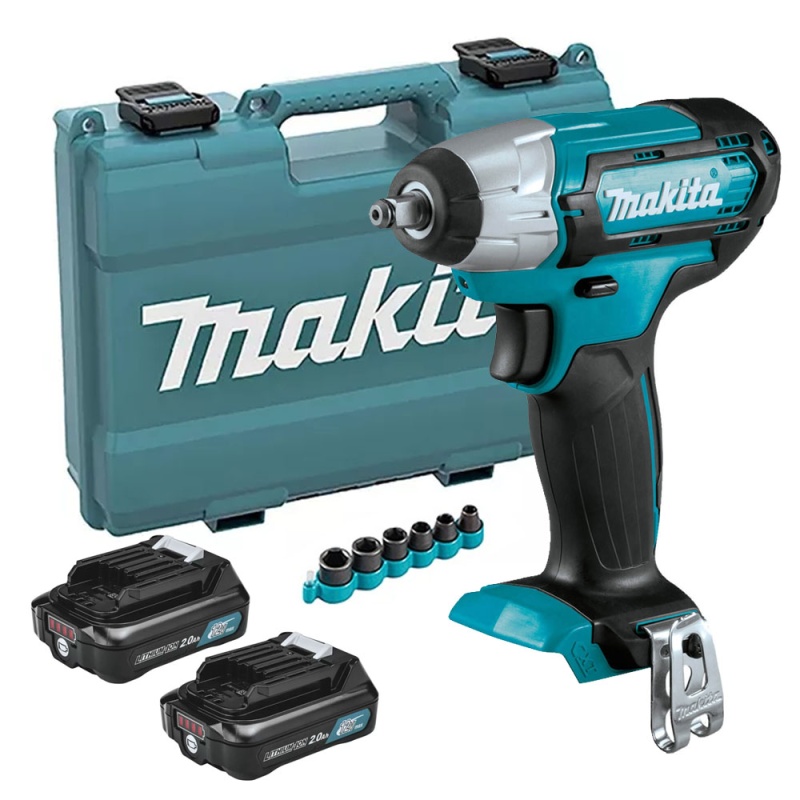 [TW140DSAEX] Llave De Impacto 3/8" / 12V / 140 Nm / 2 X 2.0Ah + Acc Makita