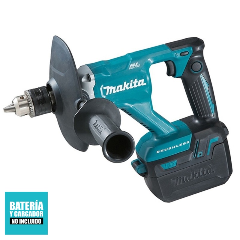 [DUT131Z] Mezcladora 18V / Mandril Con Llave / 2 Veloc. /Bl - Xpt / Sin Baterías Makita