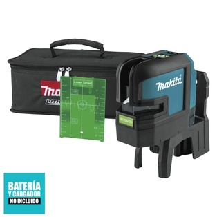 Nivel Laser Verde 4 Puntos 12V /H:180Â° V: 170Â° /4 Puntos 2 Lineas / Sin Baterías Makita