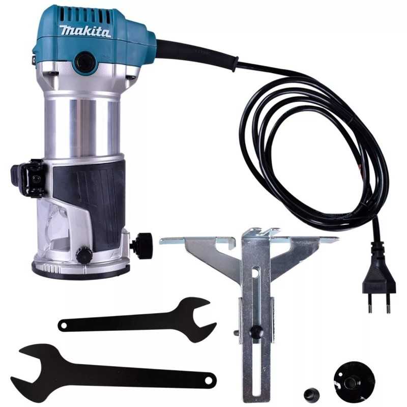 [RT0700C] Recortadora 1/4"-3/8" 710W. 10.000-30.000 Rpm. 1.8Kg. Makita