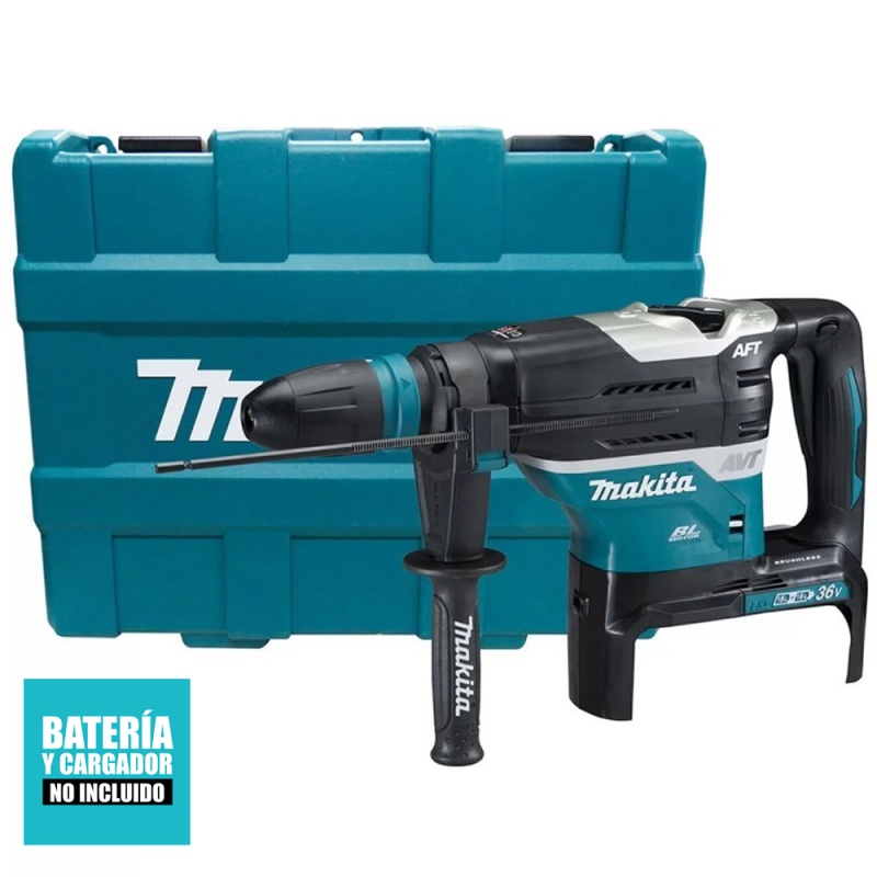 [DHR400ZKN] Rotomartillo 18V X 2 = 36V / Sds-Max / 40Mm / 2 Funciones / 8.0J / Bl - Avt - Xpt - Lxt / Sin Baterí Makita
