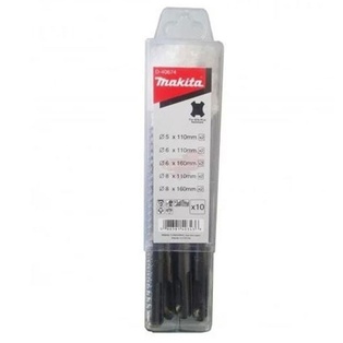 Set Brocas Sds-Plus (5X110, 6X110, 6X160, 8X110 Makita
