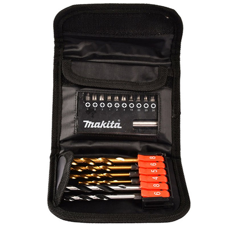 [D-31762] Set De Brocas Y Puntas (17 Pcs) Makita
