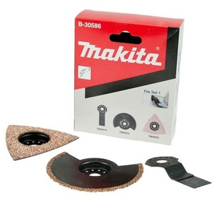 Set De Cuchillas De Corte (Tma016-Tma023) Y Plato Lijador (Tma025) Multitool Makita