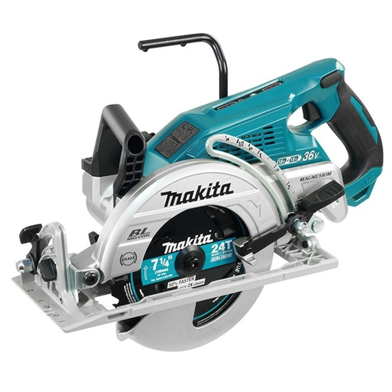 [DRS780Z] Sierra Circular 7-1/4" 18V X 2 = 36V/ Cap Corte 2-11/16" / Xpt - Bl - Adt - Lxt / Sin Baterías Makita