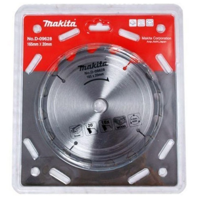 [D-09628] T.C.T. Saw Blade For Wood 165X20X16T Makita