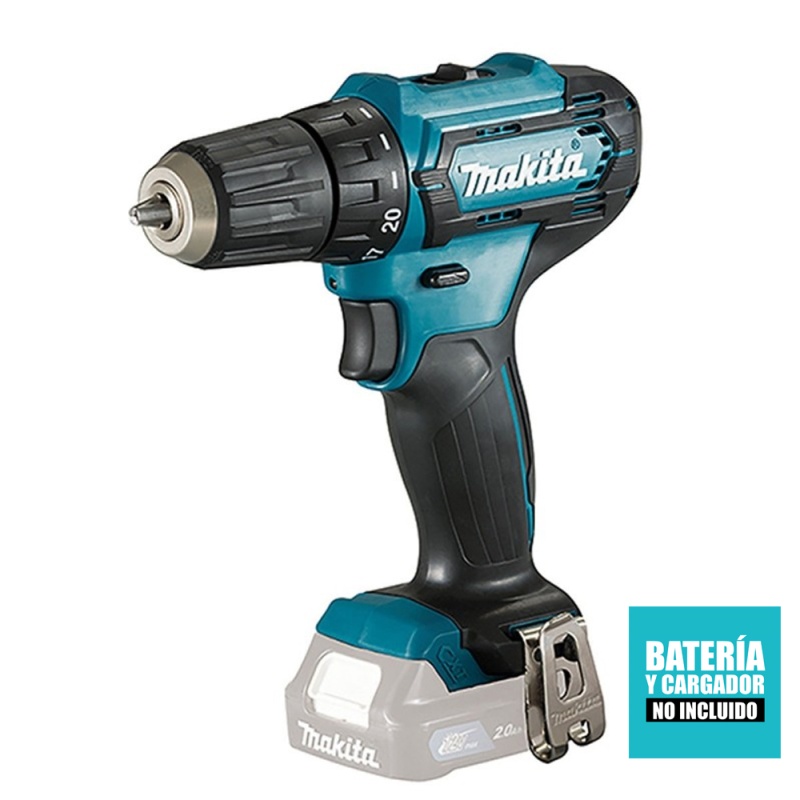 [DF333DZ] Taladro Atornillador 3/8" / 12V / 2 Vel. / 30 - 14 Nm / Sin Baterías Makita