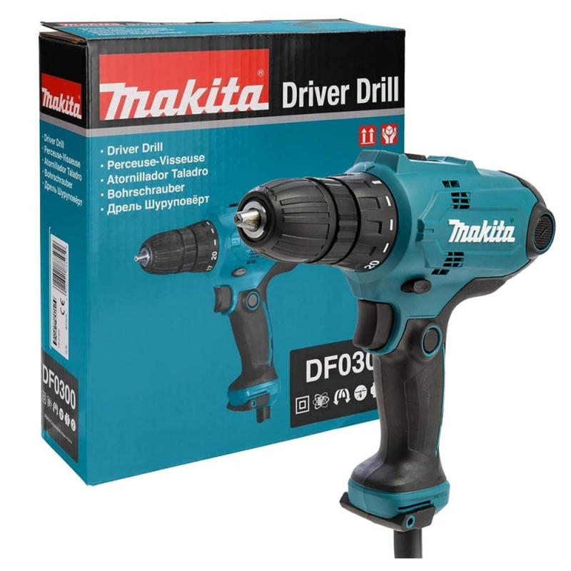 [DF0300] Taladro atornillador 3/8*/320 w/42 Nw Makita