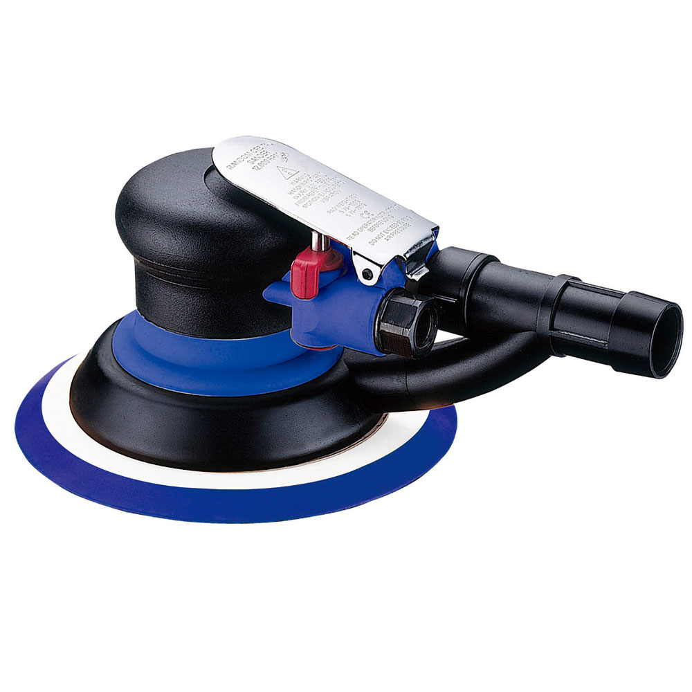 [OS156S-A1] Lijadora de Palma Orbital Neumatica 6" (150mm) con Extractor - TW Maraga