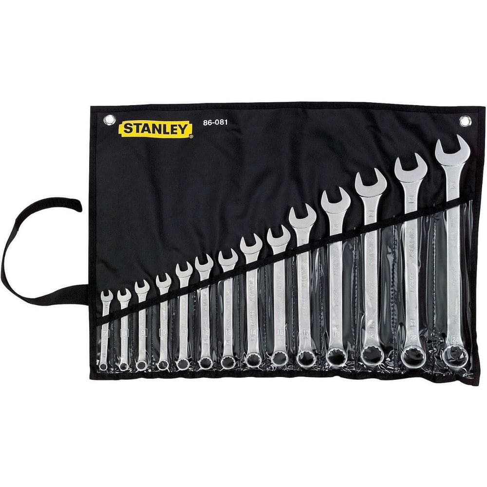 [86-081] Juego Llaves Combinadas 14 pzas (7-24mm) Stanley