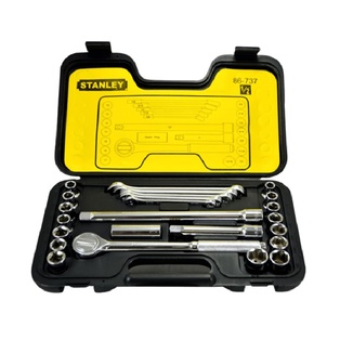 Juego Llaves y Dados 1/2" 25 Pzas MM/SAE Stanley