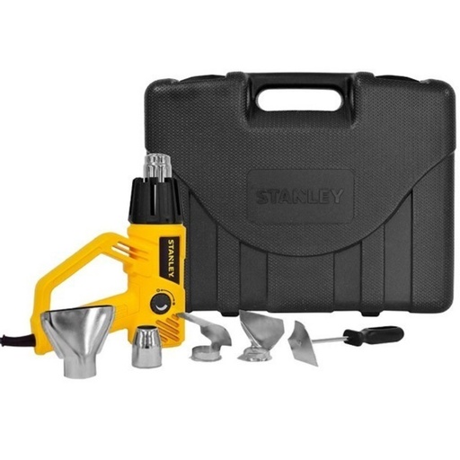 [STXH2000K-B2] Pistola De Calor 1800W C/Maleta Plastica + 2 Boquillas y 3 Accesorios Stanley
