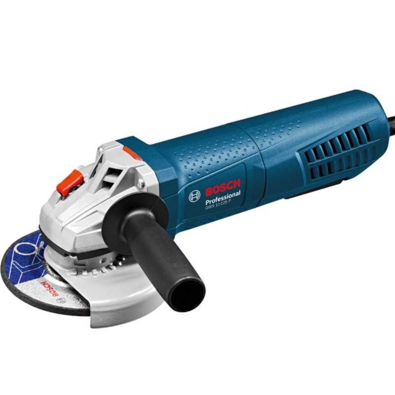[0601.792.202-000] Esmeril / Amoladora Angular 5" (4-1/2") 1100W GWS 11-125 P (Hombre muerto) Professional Bosch