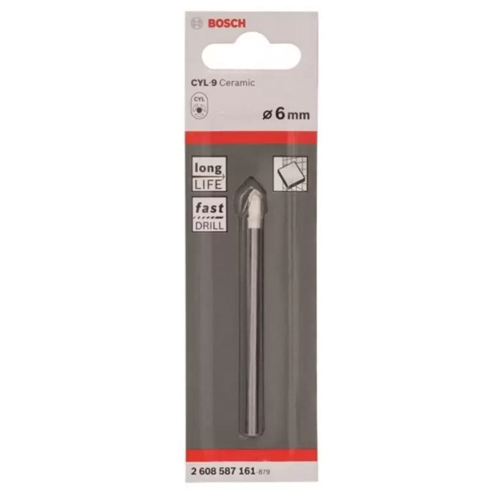 [2608.587.161-000] Broca Expert CYL-9 Soft Ceramic 6mm Bosch