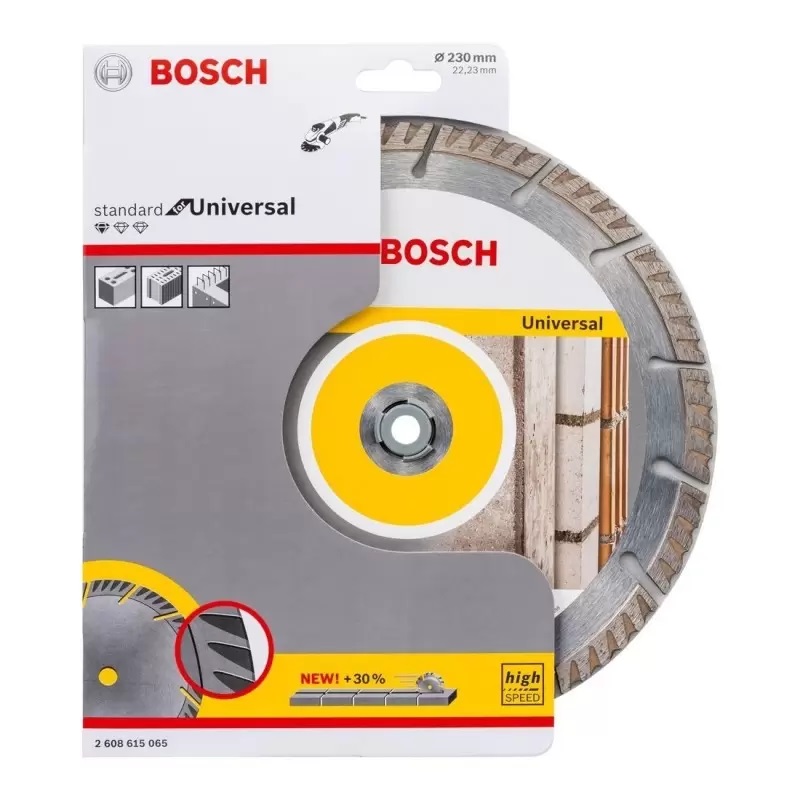 Disco "Professional"  Universal Segmentado Construccion + Metal 9" Bosch