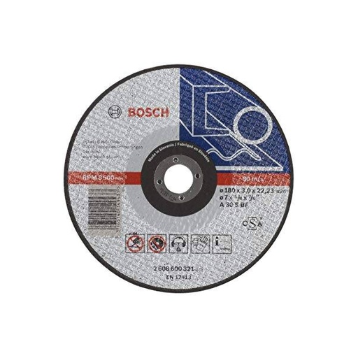 Disco Abrasivo Corte Expert for Metal 7" (180mm) x 3mm x 7/8" (Recto)                Bosch