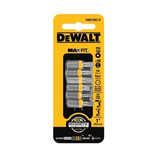 Set de Puntas 1" Security 6 Pk Dewalt