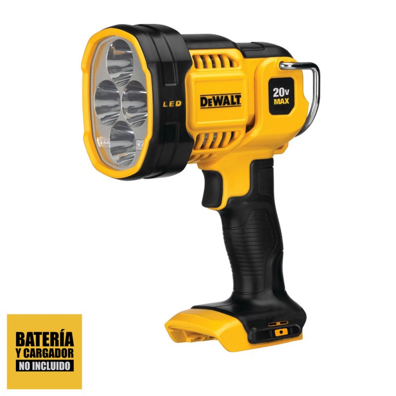 [DCL043] Linterna Treabajo 20V Max* Jobsite Led Tipo Spotlight Dewalt
