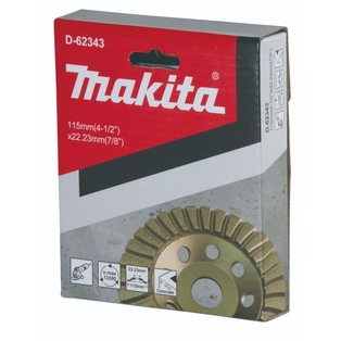 Copa Diamantada Concreto 4.5" X 22Mm.Segmento Continuo Tipo Turbo. Makita
