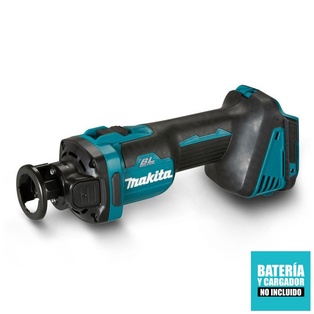 Cortadora De Drywall 18V / 1/4" - 1/8" / 32,000 Rpm / Lxt - Bl - Xpt - Aws / Sin Bat Makita