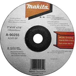 Disco Abra Desbaste Metal 7" X 6.0Mm.(A24R) ** Makita
