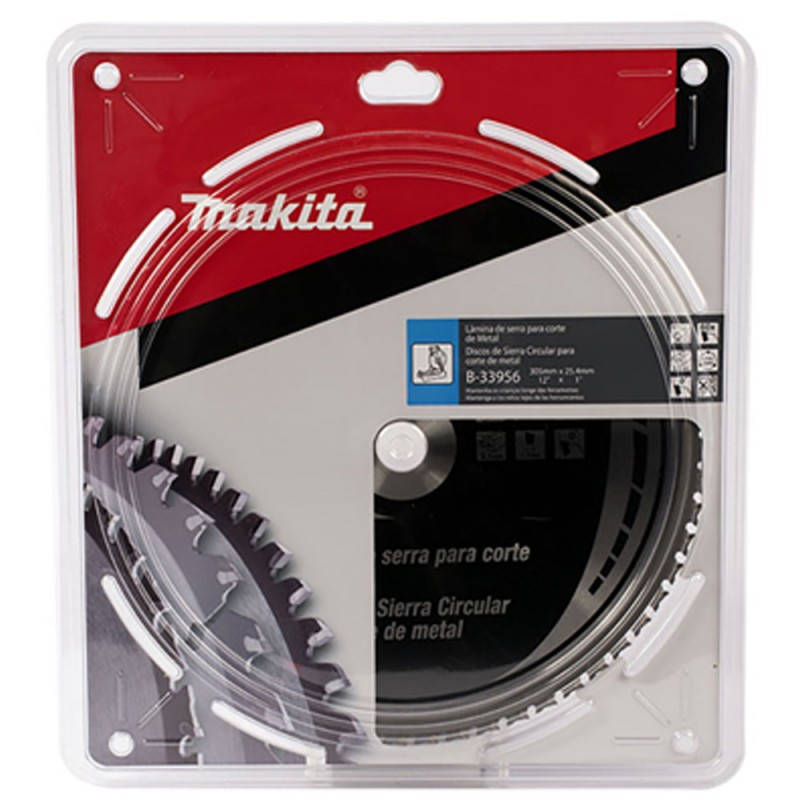 [B-33956] Disco Sierra Para Acero 12"X 25.4 X 2.10Mm.60 Dientes (Lc1230) Makita