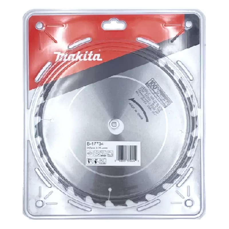 [B-17734] Disco Sierra Para Madera 10"X 25.4 X 1.60Mm. 24 Dientes (P/Sierra De Banco) Makita