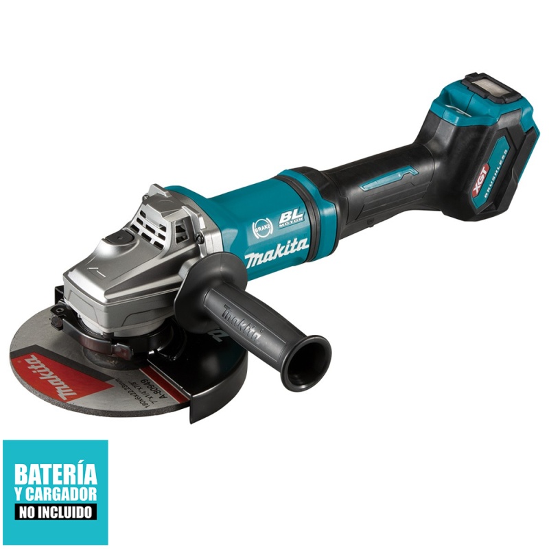[GA037GZ] Esmeril Angular 7" Xgt 40Vmax / 7,800 Rpm / Bl- Aws-Aft-Xpt / Sin Baterías Makita