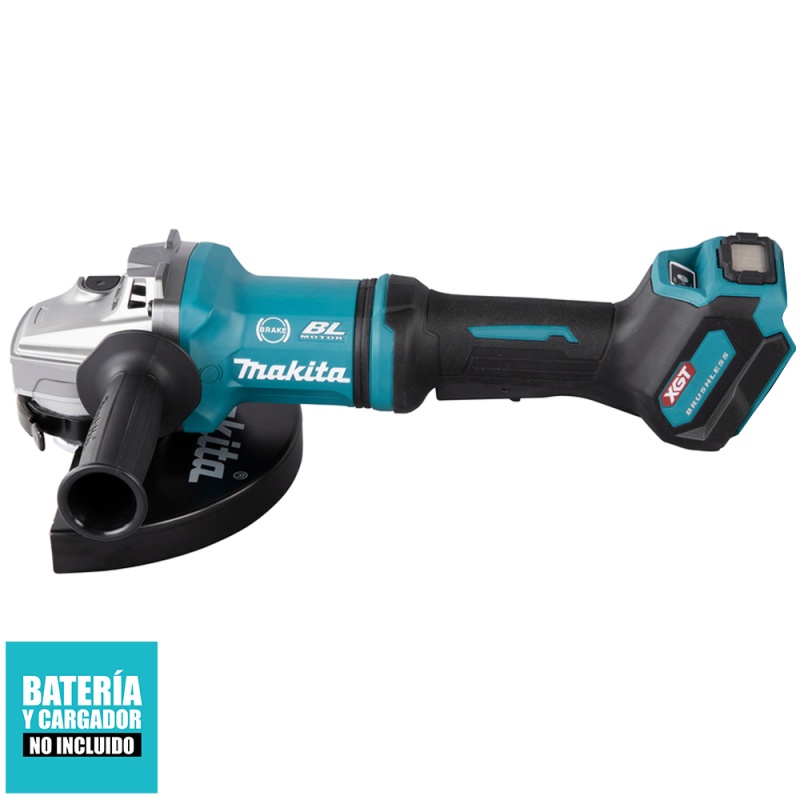 [GA038GZ] Esmeril Angular 9" Xgt 40Vmax / 6,600 Rpm / Bl- Aws-Aft-Xpt / Sin Baterías Makita