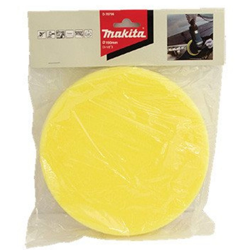 [D-70786] Esponja Amarilla (Grueso) 190Mm P/ 9237Cb, Pv7000C,Dpo600Z Y Po6000C Makita