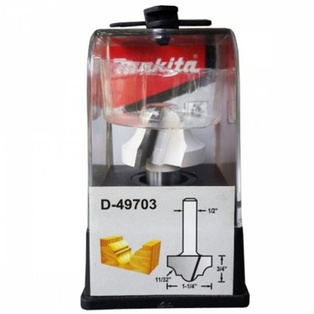 Fresa Vast.1/2" Para Panel Puerta 1-1/4" 2F-Altura 3/4" Makita