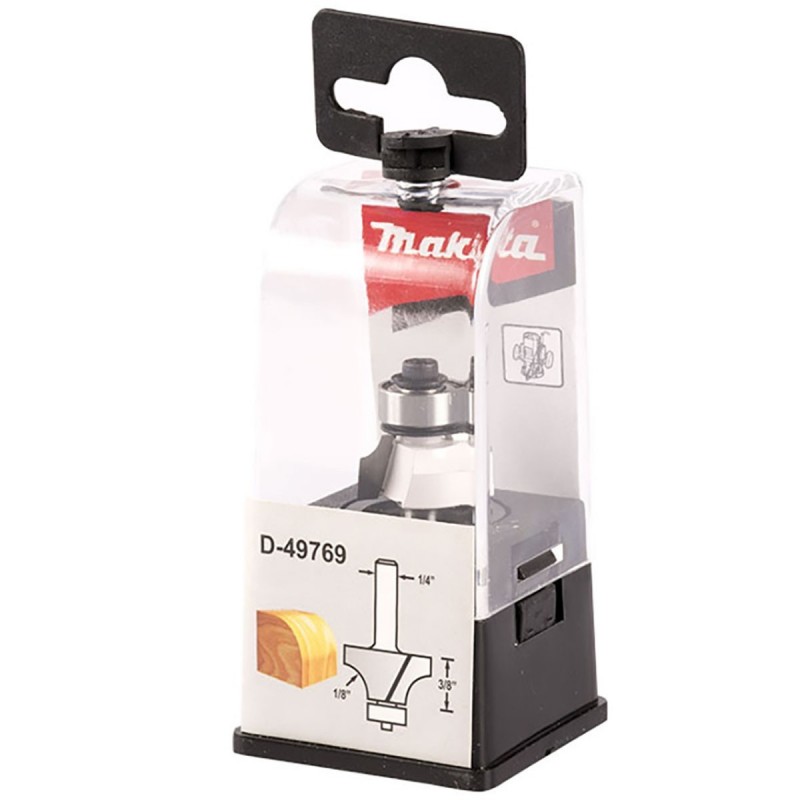 [D-49769] Fresa Vast.1/4" Rebor.Lamin.1/ 8"-2F.Con Rodaje.(Boleadora) Makita