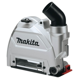 Guarda De Corte 5" X-Lock Regulable Con Base Y Toma De Polvo Metalico Gris (Dga469, Dga519) Makita