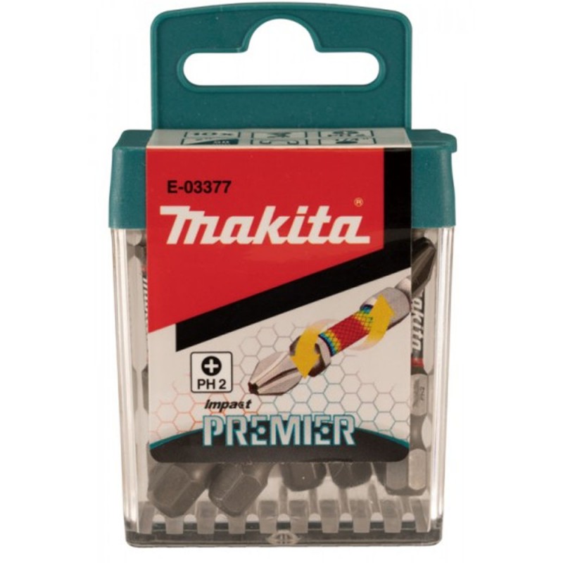 [E-03377] Punta Phillips Ph2 X 50Mm.10U.Impact Premier Makita