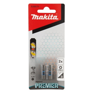 Punta Pozidriv Pz2 X 25Mm.2U.Impact Premier Makita