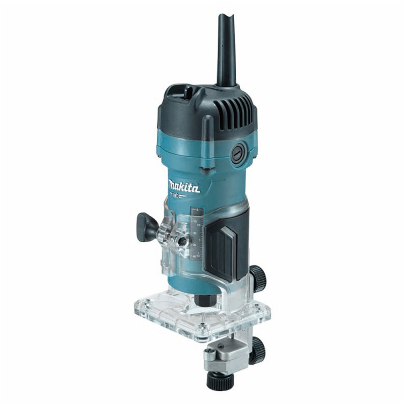 [M3700B] Recortadora 1/4" 530W MT Azul / 35,000 RPM / 1.4Kg. Makita