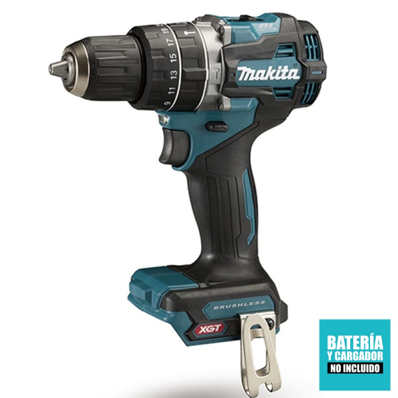 [HP002GZ] Taladro Percutor XGT 40Vmax / 64 -30 nm / BL - XPT / Sin Baterías Makita