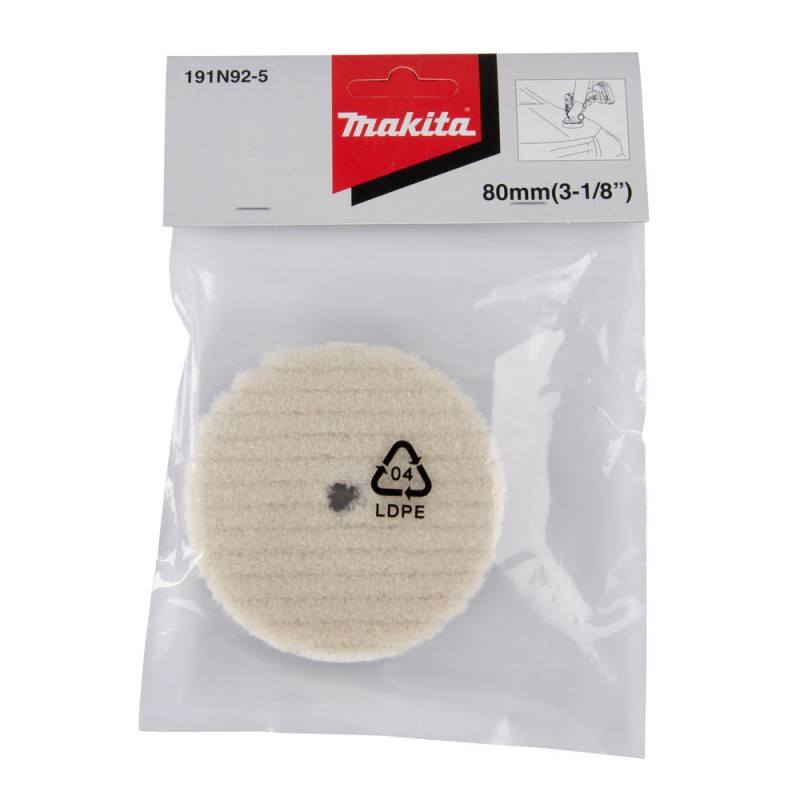 [191N92-5] Wool Pad 80 Set Makita