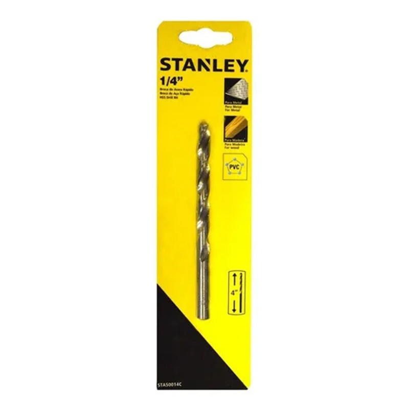 [STA50014C] Broca 1/4" Hss Gfs Shinny Bit Stanley