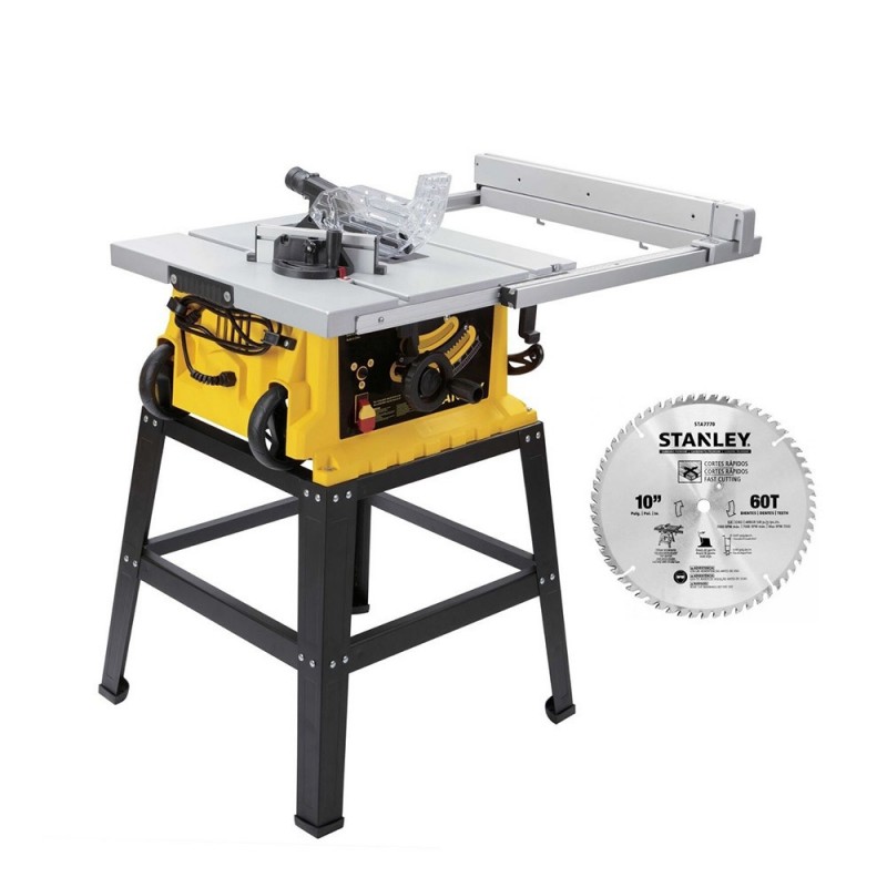 [SST1801-B2] Sierra de Mesa/Banco Profesional 10" 1800W Stanley