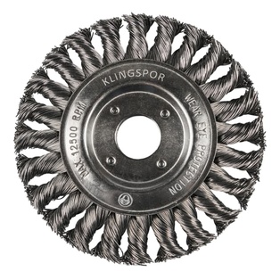 Disco Grata Cepillo Circular Trenzado BR 600 Z 4-1/2" - 115x14x22,2 Klingspor