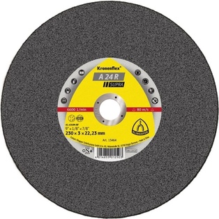 Disco Corte 9" - Kt/Supra/A24R/S/Gek/230X3X22,23 Centro Deprimido Klingspor